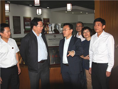 湘益茯茶 黑茶上品--中國工程院院士陳宗懋蒞臨公司參觀(guān)指導工作